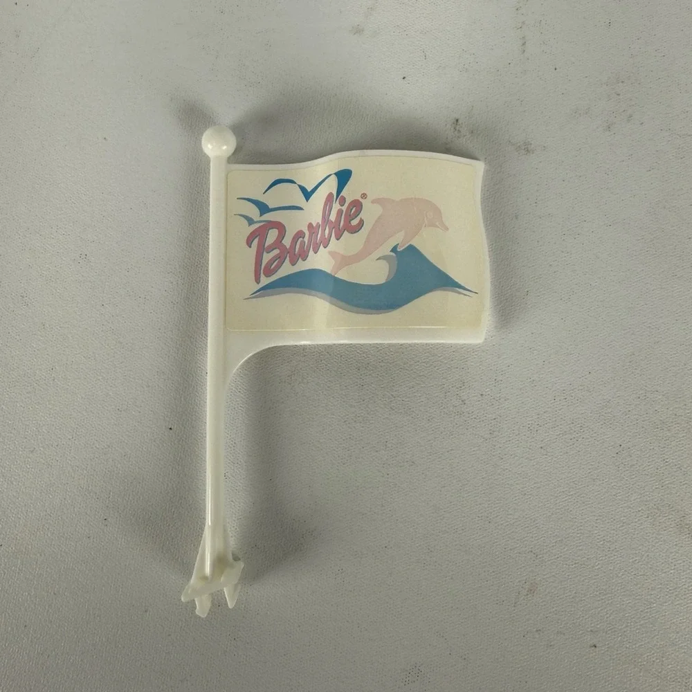 2002 Mattel Barbie‎ Cruise Ship Replacement Parts Accessories- FLAG